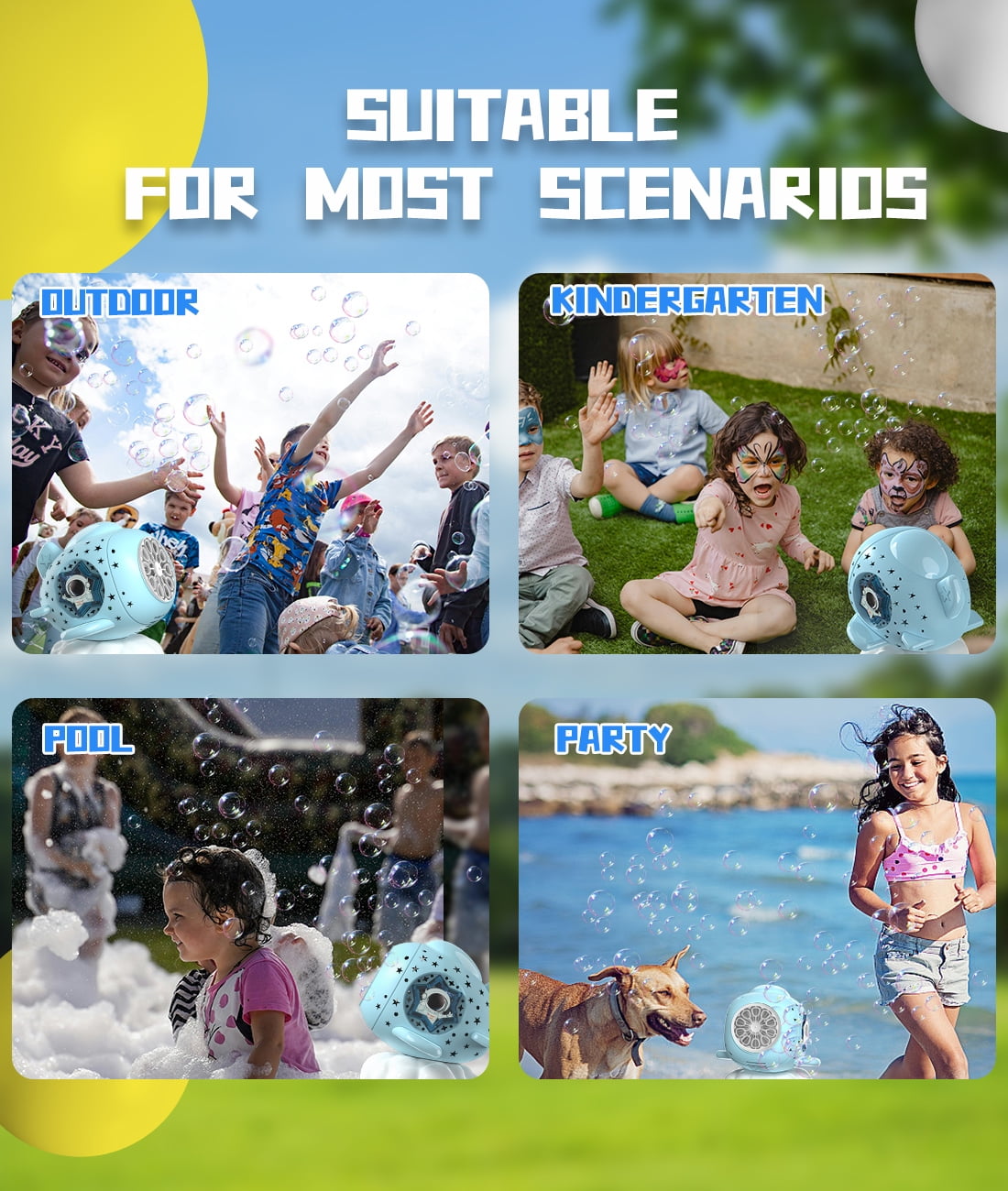 Galactic Bubble Rocket - Rechargeable Cloud Machine