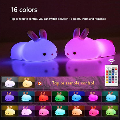 DreamBuddy - Squishy Silicone Night Light (Remote & Rechargeable)