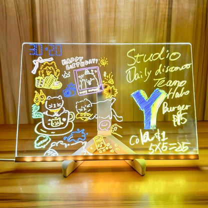 GlowSketch - LED Creative Acrylic Board & Night Light