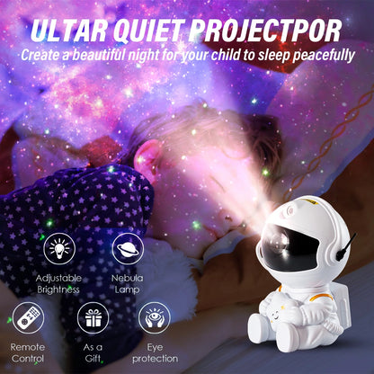 Galaxy Explorer - Astronaut Star Projector