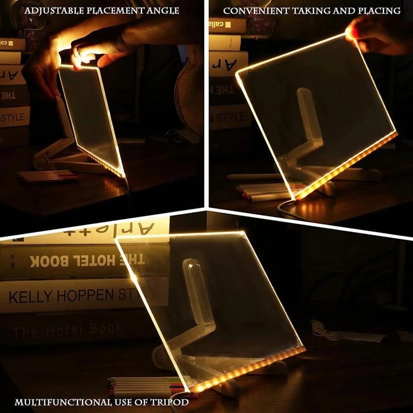 GlowSketch - LED Creative Acrylic Board & Night Light
